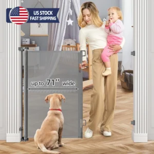 Retractable Baby Safe Doorway 71" Wide