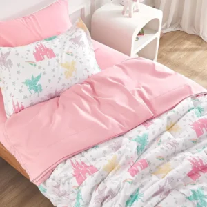 7 Pieces Kids Comforter Set, 7-Piece Bed in a Bag