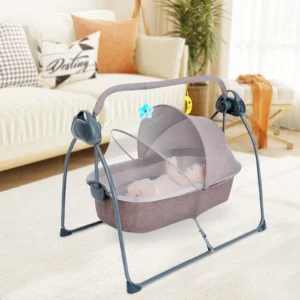 5 Speed Auto Rocking Baby Cradle Swing Bed