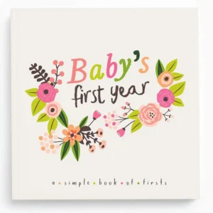 Baby Memory Milestone Book For Baby's First Year
